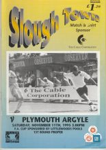 Slough Town v Wycombe Wanderers  09-Feb-1995
