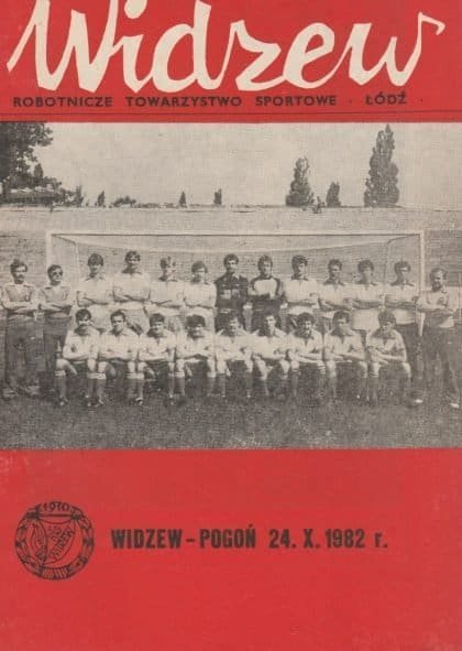 Widzew Lodz v Pogoń Szczecin  24-Oct-1982