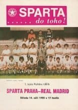 Sparta Prague v Real Madrid   14-Sep-1983