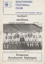 Southport v Rochdale  06-Nov-1976