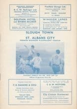 Slough Town v St Albans City  24-Mar-1969