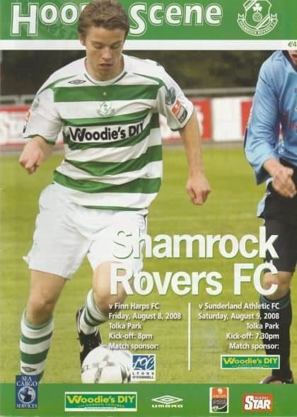 Shamrock Rovers v Finn Harps 08-Aug-2008