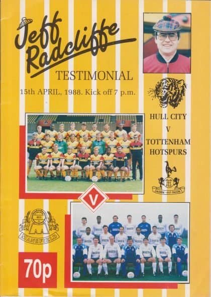 Hull City v Tottenham Hotspur 15-Apr-1988