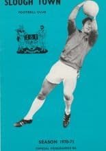 Slough Town v Walton & Hersham   03-Oct-1970