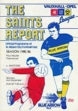 St Albans City v Watford  02-Dec-1985