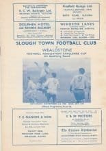 Slough Town v Wealdstone 02-Nov-1968