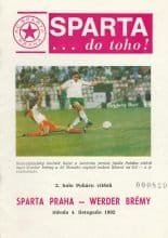 Sparta Prague v Werder Bremen  04-Nov-1992