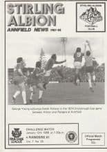 Stirling Albion v Glasgow Rangers 12-Jan-1988