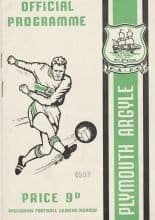 Plymouth Argyle v Torquay United 05-Oct-1968