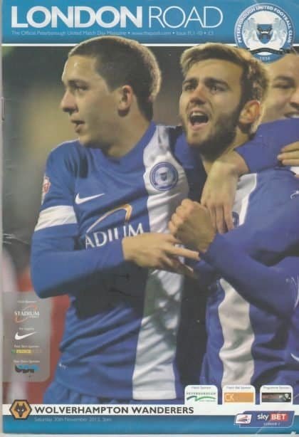 Peterborough United v Wolverhampton Wanderers 30-Nov-2013