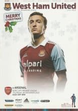 West Ham United v Arsenal  26-Dec-2013