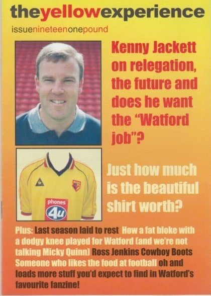 The Yellow Experience   no19  Aug 2000