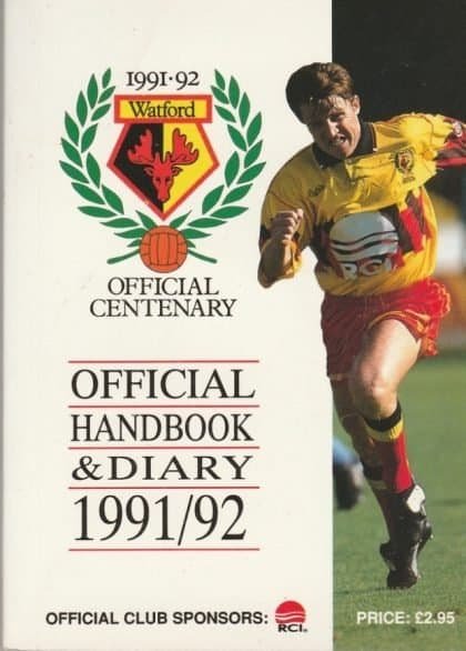 Watford Official Handbook 1991-92