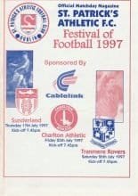 St Patrick's Athletic v Charlton Athletic 25-Jul-1997