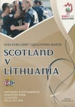 Scotland v Lithuania  08-Sep-2007