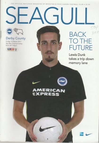 Brighton and Hove Albion v Derby County 10-Mar-2017