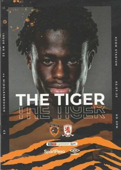 Hull City v Middlesborough 02-Jul-2020