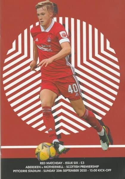 Aberdeen v Motherwell   20-Sep-2020