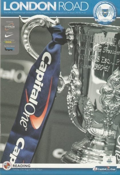 Peterborough United v Reading 27-Aug-2013