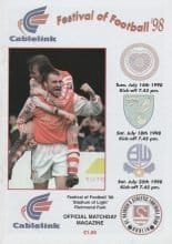 St Patrick's Athletic v Heart of Midlothian 14-Jul-1998