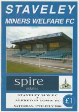 Staveley v Alfreton Town 17-Jul-2004
