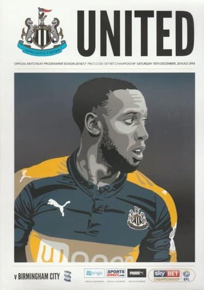 Newcastle United v Birmingham City 10-Dec-2016