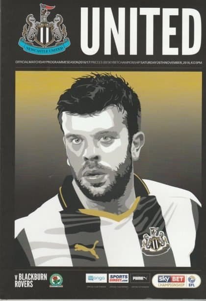 Newcastle United v Blackburn Rovers  26-Nov-2016