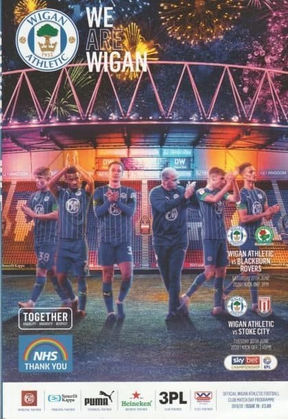 Wigan Athletic v Blackburn Rovers   27-Jun-2020
