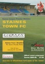 Staines Town v Brentford 08-Jul-2006