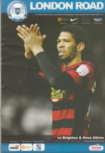 Peterborough United v Brighton & Hove Albion 16-Apr-2013