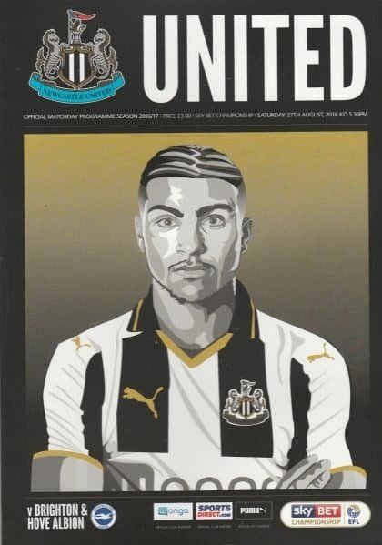 Newcastle United v Brighton & Hove Albion   27-Aug-2016