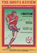 Aldershot v Bristol Rovers 21-Jan-1989
