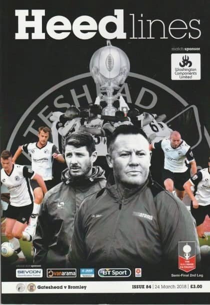Gateshead v Bromley 24-Mar-2018