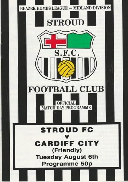 Stroud v Cardiff City  06-Aug-1991