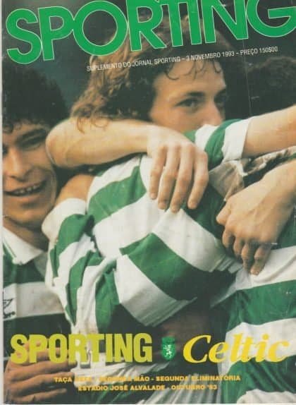 Sporting Lisbon v Glasgow Celtic  03-Nov-1993