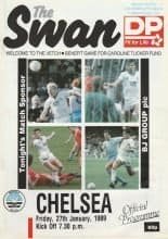 Swansea City v Chelsea  27-Jan-1989