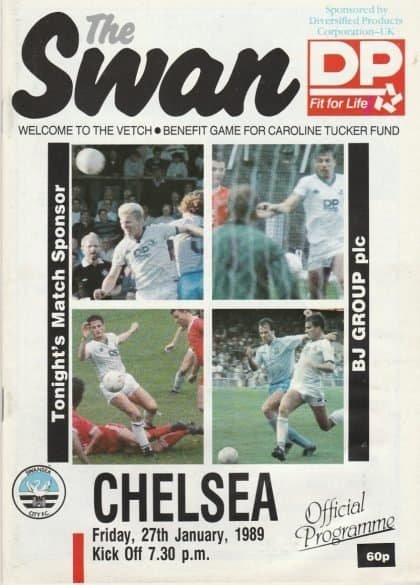 Swansea City v Chelsea  27-Jan-1989