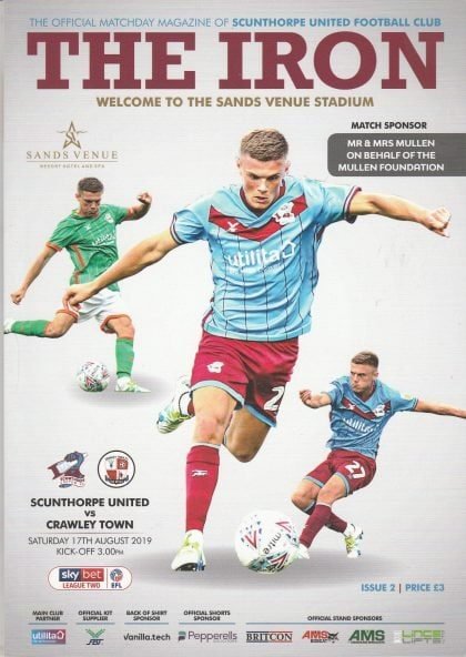 Scunthorpe United v Crawley Town 17-Aug-2019