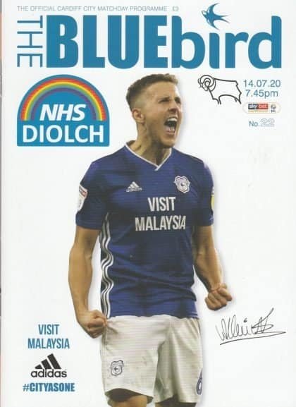 Cardiff City v Derby County  14-Jul-2020