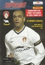 St Patrick's Athletic v Derby County  05-Mar-2004