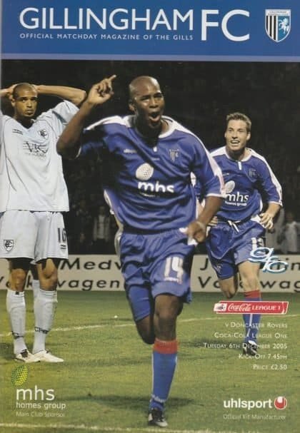 Gillingham v Doncaster Rovers 06-Dec-2005