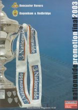 Doncaster Rovers v Dagenham & Redbridge  10-May-2003