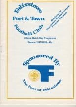 Felixstowe Town v Ely City  18-Oct-1997
