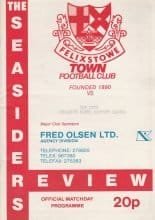 Felixstowe Town v Ely City   03-Oct-1987