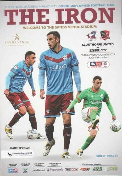 Scunthorpe United v Exeter City   22-Oct-2019