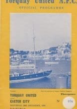 Torquay United v Exeter City 26-Dec-1959