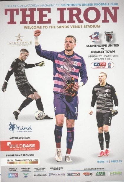 Scunthorpe United v Grimsby Town   07-Mar-2020