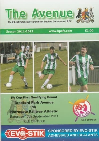 Bradford Park Avenue v Harrogate Railway Athletic  17-Sep-2011