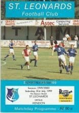 St Leonards v Hendon 31-Jul-1999