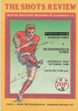 Aldershot v Huddersfield Town 22-Oct-1988